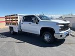 New 2024 Chevrolet Silverado 3500 Work Truck Crew Cab 4x2, 10' Royal Truck Body Stake Bed for sale #F241139 - photo 1