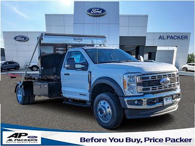 New 2023 Ford F-600 XLT Regular Cab 4WD, Palfinger Roll-Off Body for sale #PDA12307 - photo 1