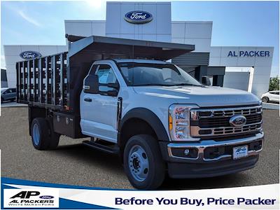 2023 Ford F-550 Regular Cab DRW RWD, PJ's Stake Bed for sale #PED62024 - photo 1