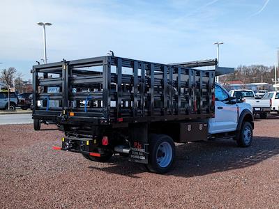 New 2023 Ford F-550 XL Regular Cab RWD, 12' PJ's Stake Bed for sale #PED62024 - photo 2