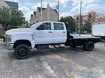 2023 Chevrolet Silverado 5500 Crew Cab DRW 4WD, Flatbed Truck for sale #PH712105 - photo 3