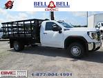 2024 GMC Sierra 3500 Regular Cab 4WD, Reading Steel Stake Bed for sale #G22156 - photo 1