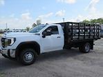 New 2024 GMC Sierra 3500 Pro Regular Cab 4WD, 12' 4" Reading Steel Stake Bed for sale #G22156 - photo 4