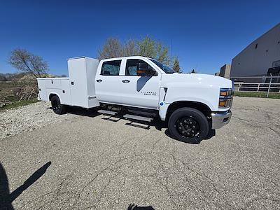 New 2023 Chevrolet Silverado 5500 Work Truck Crew Cab 4x2, Reading Classic II Steel Service Truck for sale #33154 - photo 1