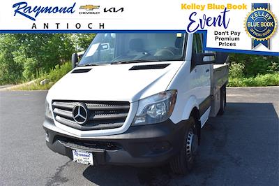 Used 2017 Mercedes-Benz Sprinter 3500 Standard Roof 4x2, Flatbed Truck for sale #43837A2 - photo 1