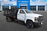 New 2024 Chevrolet Silverado 4500 Work Truck Regular Cab 4x2, 12' 6" Monroe Truck Equipment Versa-Line Stake Body for sale #45771 - photo 1