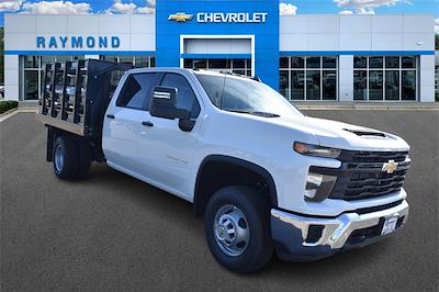 2024 Chevrolet Silverado 3500 Crew Cab 4x4, Monroe Truck Equipment TradesPRO™ Stake Bed for sale #45974 - photo 1