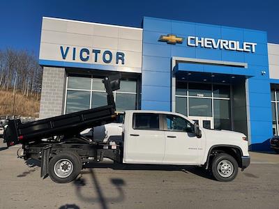 2024 Chevrolet Silverado 3500 Crew Cab 4x4, Cab Chassis With 9' Air-Flo Dump Body for sale #240032 - photo 1