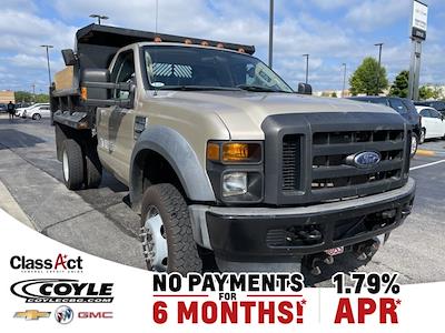 Used 2008 Ford F-550 XL Regular Cab 4x4, Dump Truck for sale #21597A - photo 1