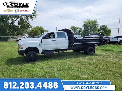 New 2024 Chevrolet Silverado 5500 Work Truck Crew Cab 4WD, Crysteel E-Tipper Dump Truck for sale #241347 - photo 1