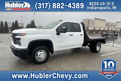 New 2024 Chevrolet Silverado 3500 Work Truck Double Cab 4WD, Flatbed Truck for sale #240691 - photo 1