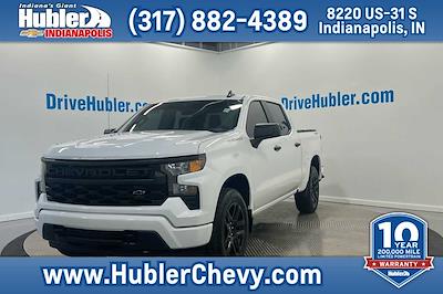 Used 2023 Chevrolet Silverado 1500 Custom Crew Cab 4WD, Pickup for sale #250143A - photo 1