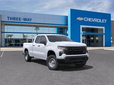 New 2025 Chevrolet Silverado 1500 Work Truck Double Cab 2WD, Pickup for sale #909339A - photo 1