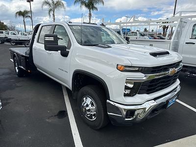 New 2024 Chevrolet Silverado 3500 LT Crew Cab RWD, CM Truck Beds Flatbed Truck for sale #916515A - photo 1