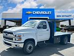 New 2023 Chevrolet Silverado 5500 Work Truck Regular Cab RWD, Flatbed Truck for sale #M403681 - photo 4