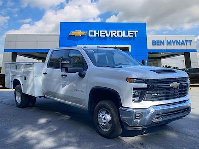 New 2024 Chevrolet Silverado 3500 Work Truck Crew Cab 4WD, 9' Knapheide Steel Service Body Service Truck for sale #M452874 - photo 1