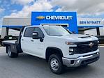 New 2024 Chevrolet Silverado 3500 Work Truck Crew Cab 4WD, Flatbed Truck for sale #M453683 - photo 1