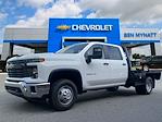 New 2024 Chevrolet Silverado 3500 Work Truck Crew Cab 4WD, Flatbed Truck for sale #M453683 - photo 4