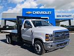 2023 Chevrolet Silverado 5500 Regular Cab DRW RWD, Flatbed Truck for sale #M540585 - photo 1