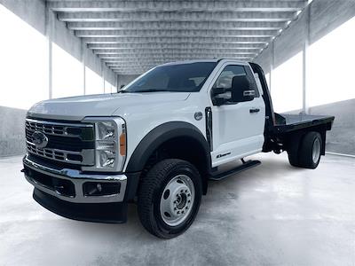 2023 Ford F-550 Regular Cab DRW 4x4, CM Truck Beds RD Model Flatbed Truck for sale #FN8684 - photo 1