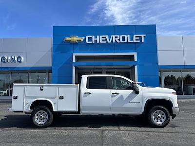 New 2024 Chevrolet Silverado 3500 Work Truck Crew Cab 4WD, 8' Knapheide Steel Service Body Service Truck for sale #2544624 - photo 1