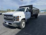 New 2024 Chevrolet Silverado 6500 Work Truck Regular Cab RWD, Rugby Vari-Class Stake Bed for sale #550324 - photo 4