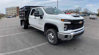 New 2024 Chevrolet Silverado 3500 Work Truck Crew Cab 4x4, Unicell Stake Bed for sale #B24000 - photo 1