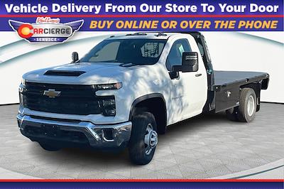 2024 Chevrolet Silverado 3500 Regular Cab 4WD, Knapheide PGTB Utility Gooseneck Flatbed Truck for sale #Y24515 - photo 1