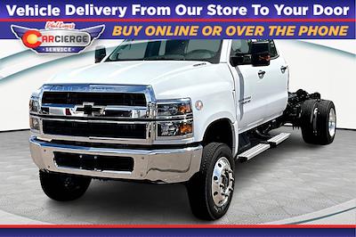 New 2024 Chevrolet Silverado 5500 Work Truck Crew Cab 4WD, 11' 6" Blue Ridge Manufacturing Mustang Cab Chassis for sale #Y24701 - photo 1