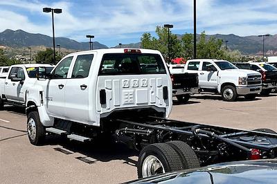 New 2024 Chevrolet Silverado 5500 Work Truck Crew Cab 4WD, 11' 6" Blue Ridge Manufacturing Mustang Flatbed Truck for sale #Y24701 - photo 2