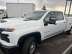 New 2024 Chevrolet Silverado 3500 Work Truck Crew Cab 4WD, 9' 6" Blue Ridge Manufacturing Rodeo Flatbed Truck for sale #Y24856 - photo 1