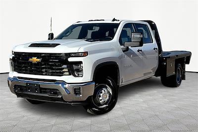 New 2025 Chevrolet Silverado 3500 Work Truck Crew Cab 4x4, Flatbed Truck for sale #Y25117 - photo 1