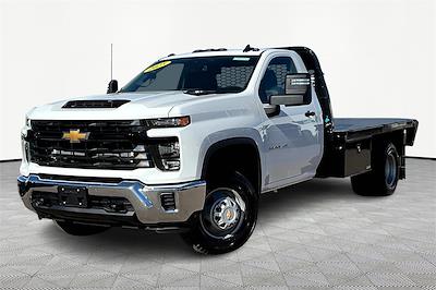 New 2025 Chevrolet Silverado 3500 Work Truck Regular Cab 4x4, 11' 6" Knapheide PGTB Utility Gooseneck Flatbed Truck for sale #Y25120 - photo 1