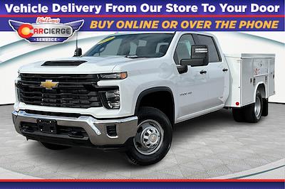 New 2024 Chevrolet Silverado 3500 Work Truck Crew Cab 4WD, 9' Reading SL Service Body Service Truck for sale #YY4132 - photo 1