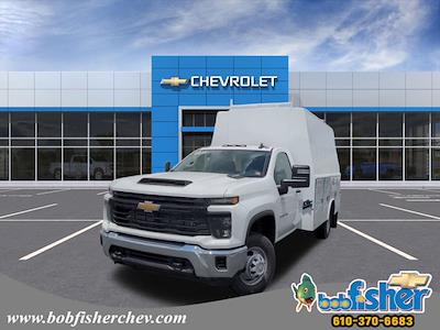 New 2024 Chevrolet Silverado 3500 Work Truck Regular Cab 4WD, Service Truck for sale #R1555 - photo 1