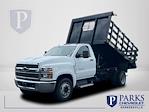 2024 Chevrolet Silverado 4500 Regular Cab DRW 4x2, Blue Ridge Manufacturing Stake Bed for sale #FK00503 - photo 1