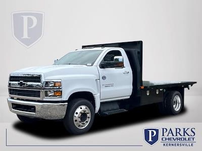 New 2024 Chevrolet Silverado 5500 Work Truck Regular Cab 4x2, PJ's Platform Body Flatbed Truck for sale #FK16780 - photo 1