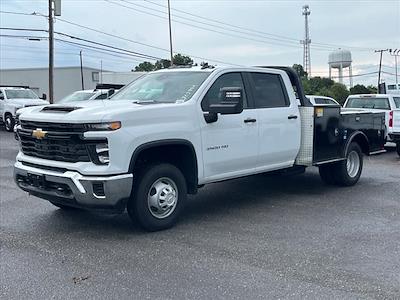2024 Chevrolet Silverado 3500 Crew Cab 4x2, CM Truck Beds TM Deluxe Flatbed Truck for sale #FK2999 - photo 1