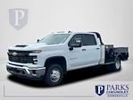 2024 Chevrolet Silverado 3500 Crew Cab 4x2, CM Truck Beds TM Deluxe Flatbed Truck for sale #FK2999 - photo 1