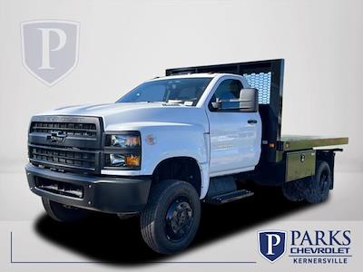 New 2024 Chevrolet Silverado 5500 Work Truck Regular Cab 4x4, Knapheide Value-Master X Flatbed Truck for sale #FK3879 - photo 1