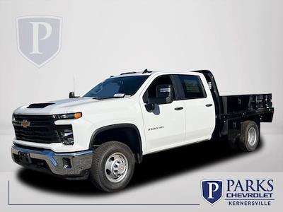 2024 Chevrolet Silverado 3500 Crew Cab 4x2, Knapheide PGTB Utility Gooseneck Flatbed Truck for sale #FK46992 - photo 1