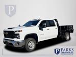 2024 Chevrolet Silverado 3500 Crew Cab 4x2, Knapheide PGTB Utility Gooseneck Flatbed Truck for sale #FK46992 - photo 1