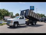 Used 2017 Chevrolet Silverado 3500 Work Truck Regular Cab 4x4, 12' Knapheide Value-Master X Landscape Dump for sale #FK4993A - photo 4