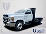 New 2024 Chevrolet Silverado 5500 Work Truck Regular Cab 4x2, PJ's Platform Body Flatbed Truck for sale #FK6779 - photo 1