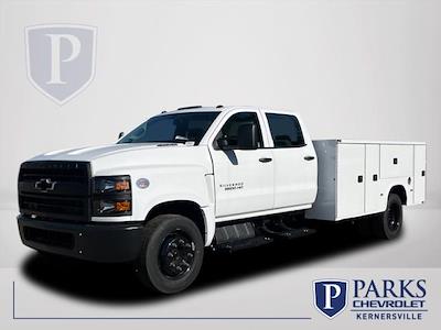 New 2024 Chevrolet Silverado 5500 Work Truck Crew Cab 4x2, 11' 1" Knapheide Steel Service Body Service Truck for sale #FK84117 - photo 1