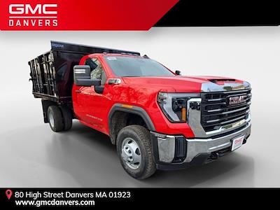 New 2025 GMC Sierra 3500 Pro Regular Cab 4WD, 9' 5" Dejana Truck & Utility Equipment DynaPro Landscape Dump for sale #25078 - photo 1