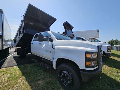 New 2023 Chevrolet Silverado 5500 Work Truck Crew Cab RWD, 12' 6" SH Truck Bodies Landscape Dump for sale #PH505343 - photo 2