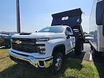 New 2024 Chevrolet Silverado 3500 Work Truck Regular Cab 4WD, 9' Dejana Truck & Utility Equipment DynaPro Dump Body Dump Truck for sale #RF361734 - photo 1