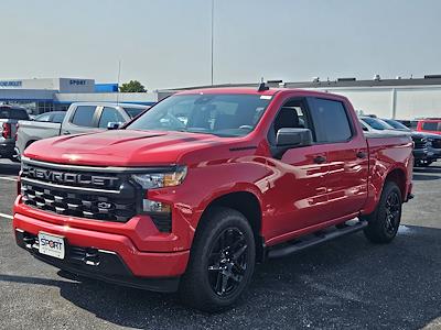 New 2024 Chevrolet Silverado 1500 Custom Crew Cab 4WD, Pickup for sale #RZ281513 - photo 1