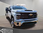 New 2024 Chevrolet Silverado 3500 Work Truck Crew Cab 4WD, Flatbed Truck for sale #N23733 - photo 1